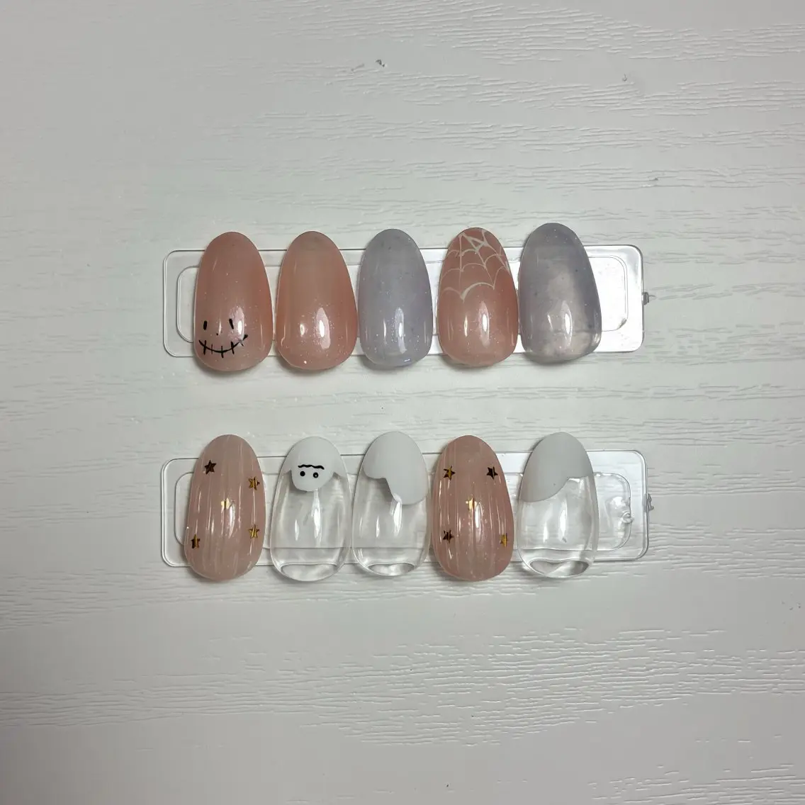 ネイル フットネイル ハロウィン 氷ネイル・うるうるネイル マグネットネイル ニュアンスネイル ハンドネイル nail salon anoneのネイルデザイン