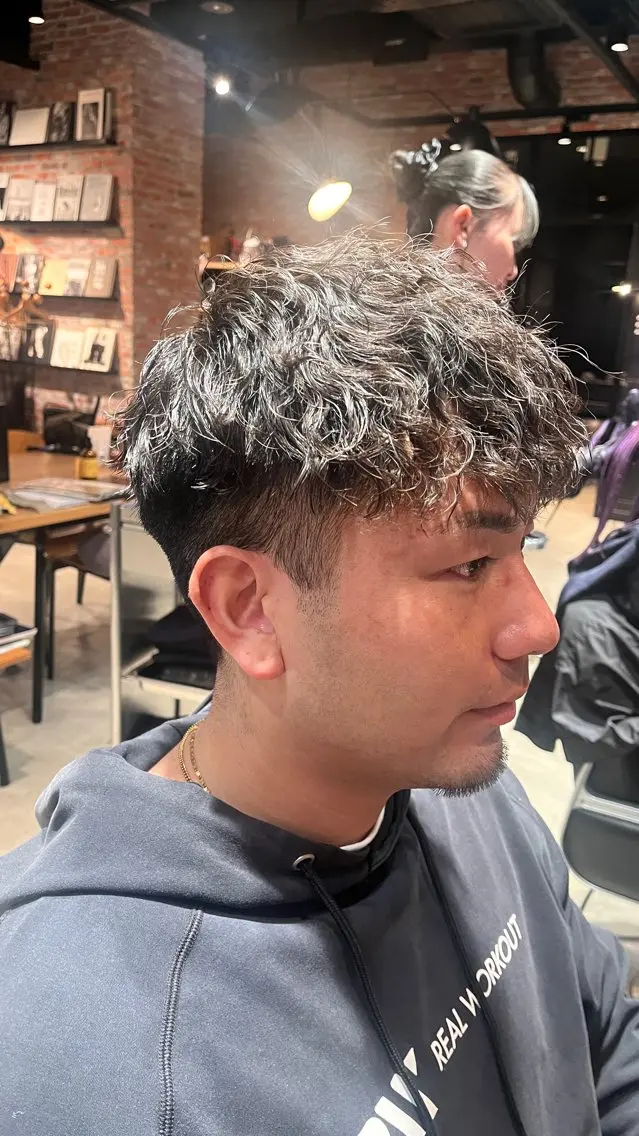 パーマ パーマ 田中 美月のヘアスタイル