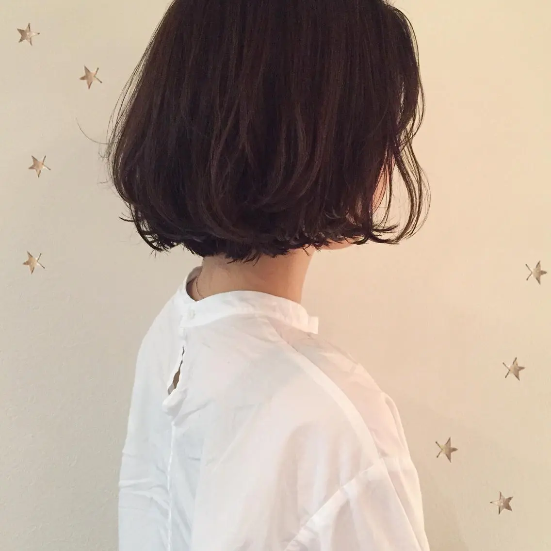 ショート ボブ 市川 千夏のヘアスタイル
