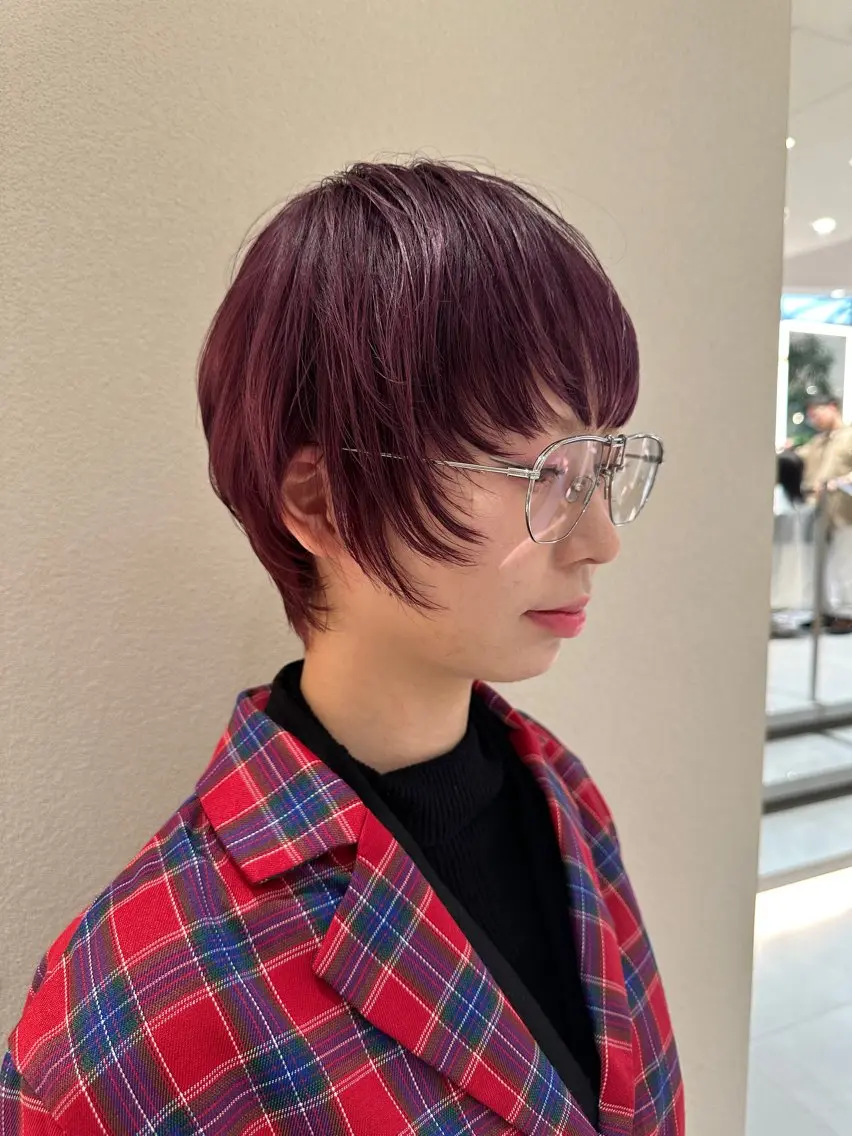 ショート カラー カット ヘアカラー kako ショート ボブのヘアスタイル
