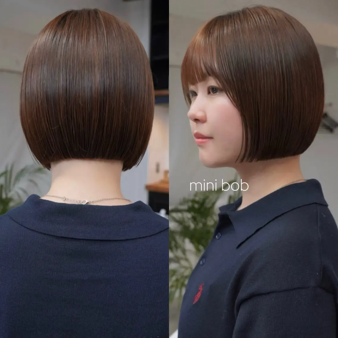 ショート カット トリートメント ボブ／アンニュイ 🌷しだひめな🌷のヘアスタイル