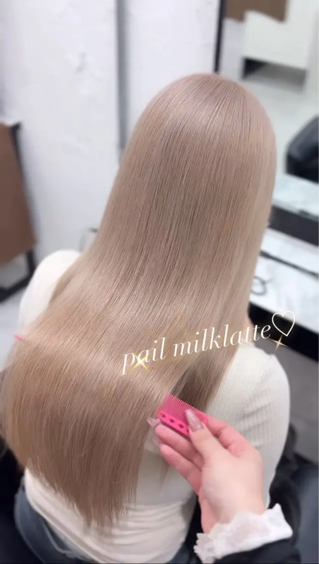 ［ミニモ限定価格🩶］ハイトーンブリーチカラー🎀の写真
