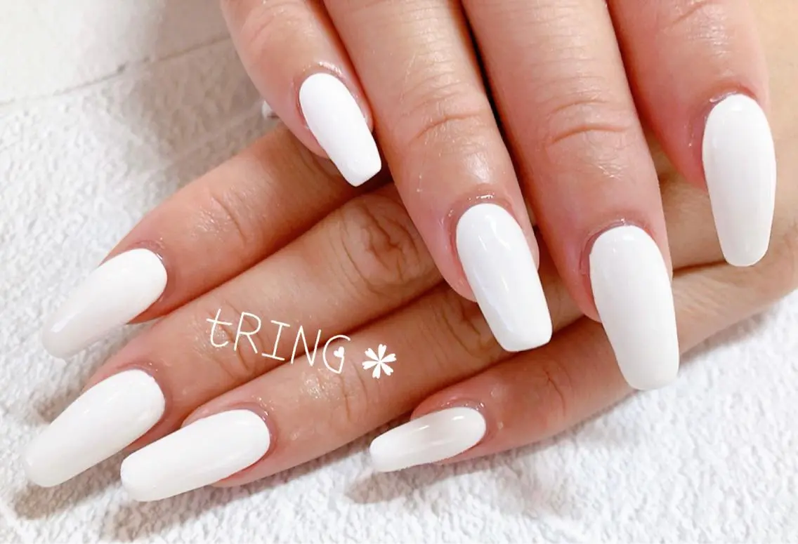 ネイル ハンドネイル tRING* しいの木台のネイルデザイン