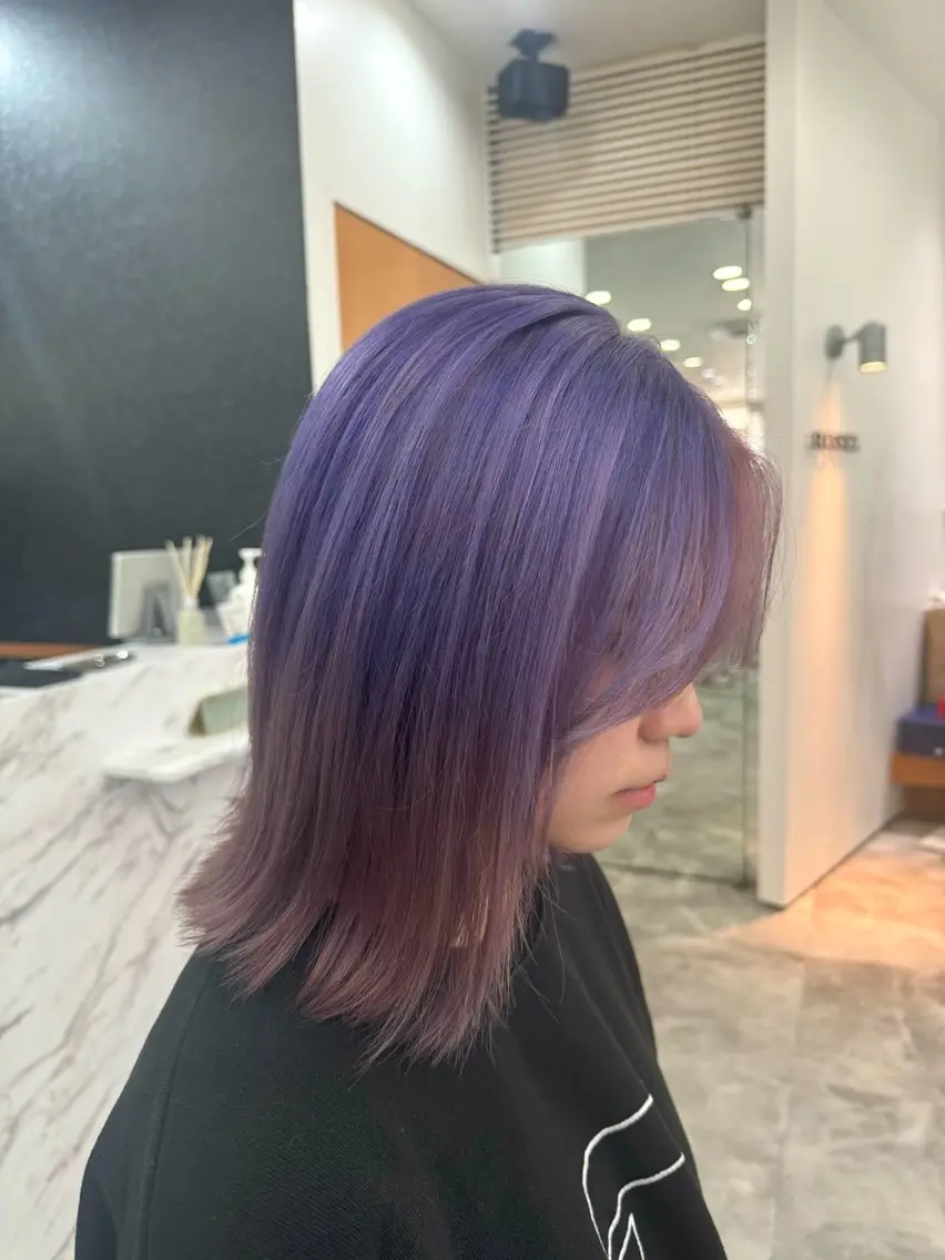 ミディアム ヘアカラー デザインカラー/ ジュンナのヘアスタイル