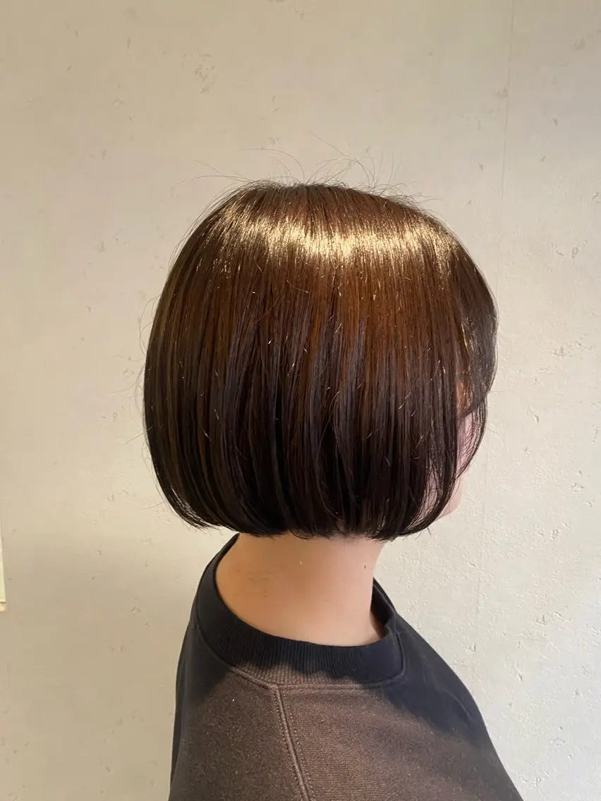 ショート カラー 透明感カラー TRIP フクダのヘアスタイル