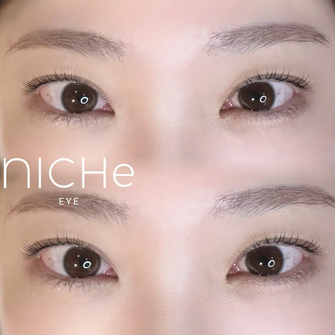 マツエク・マツパ ケラチンラッシュリフト Cカール カラーマツエク まつげパーマ マツパ niche  eye Natsumiのマツエク・マツパデザイン