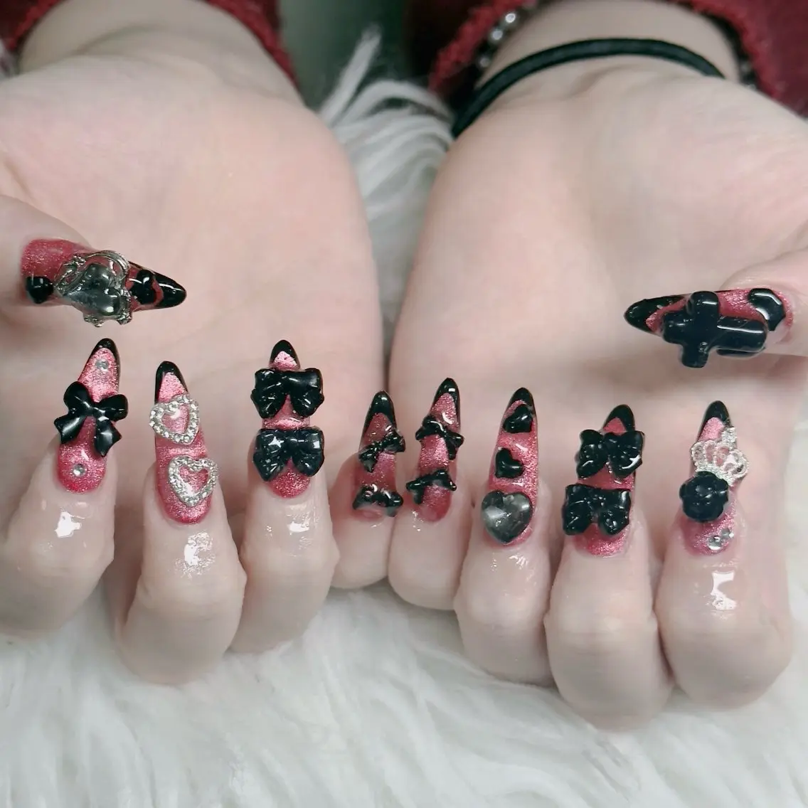ネイル フットネイル フレンチネイル グラデーション 韓国ネイル ロングネイル ハンドネイル Hani Nail Salonのネイルデザイン