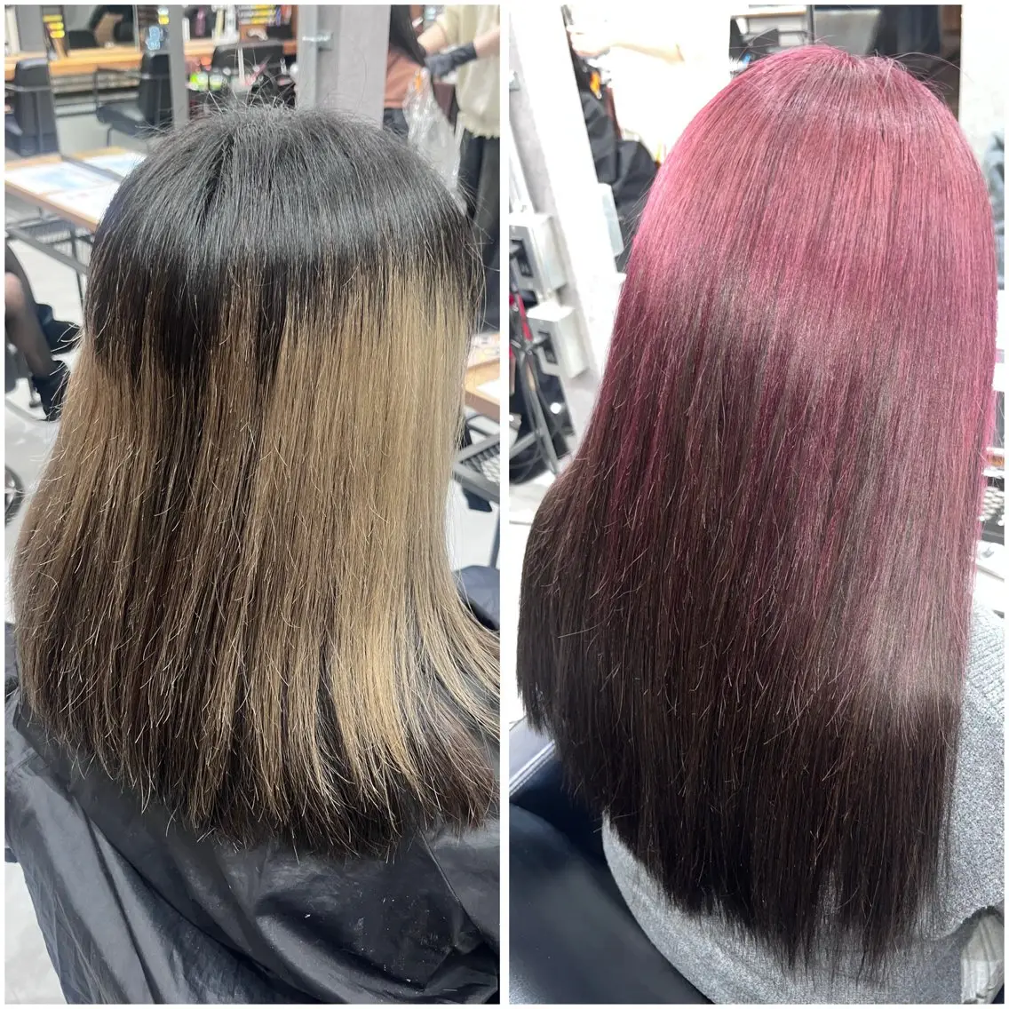 ロング カラー エクステ ヘアカラー エクステ MAKO ❤️🔥NEXTのヘアスタイル