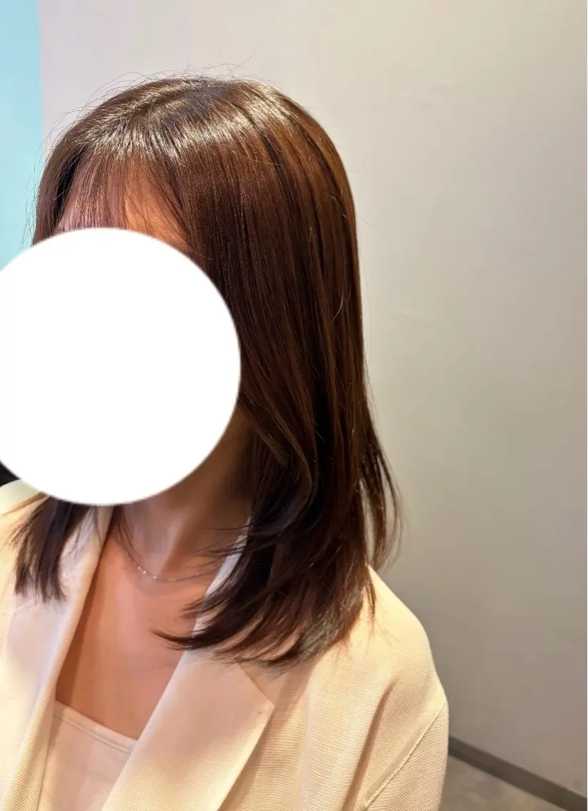 ミディアム カット カットモデル RURUのヘアスタイル