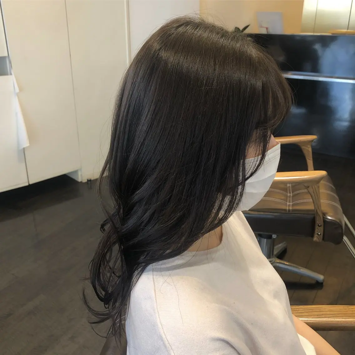 ロング カラー 💗暖色/艶カラー/ レイヤー/栗原萌希のヘアスタイル