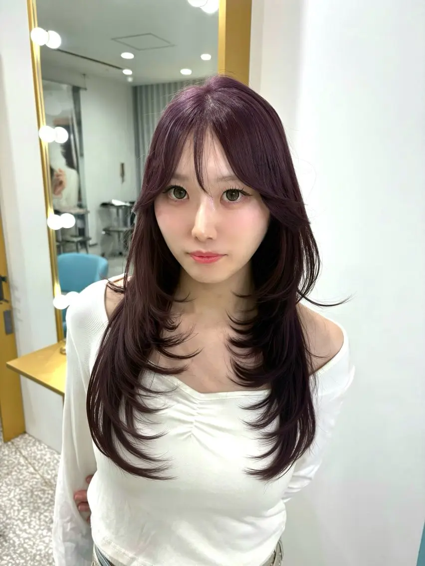 ロング 上谷 圭輝のヘアスタイル