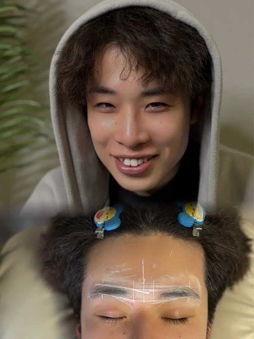 メンズ アイブロウ ワックス脱毛 その他(アイブロウ) 山本 克輝の眉毛・アイブロウイメージ