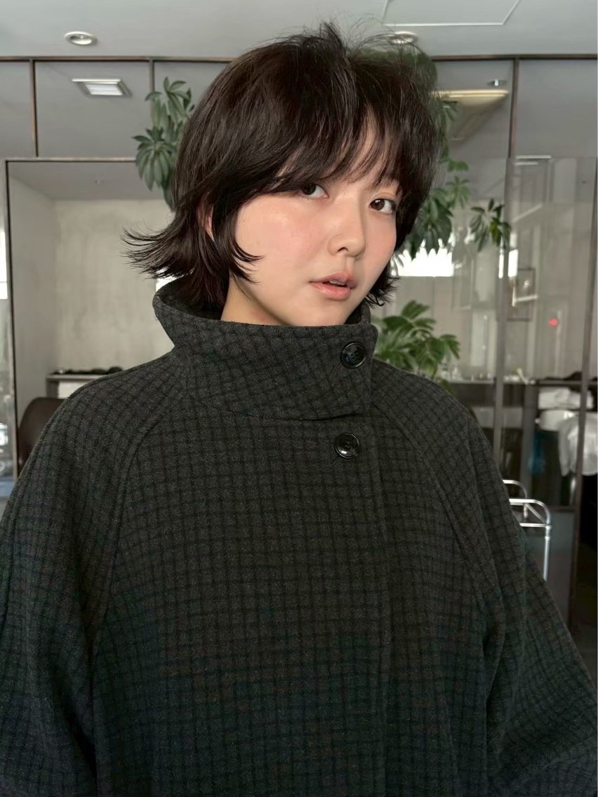 パーマ パーマ ツバキ ナオのヘアスタイル