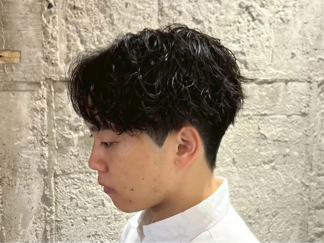 ショート メンズ 朝ラクパーマ 【SENA】のヘアスタイル