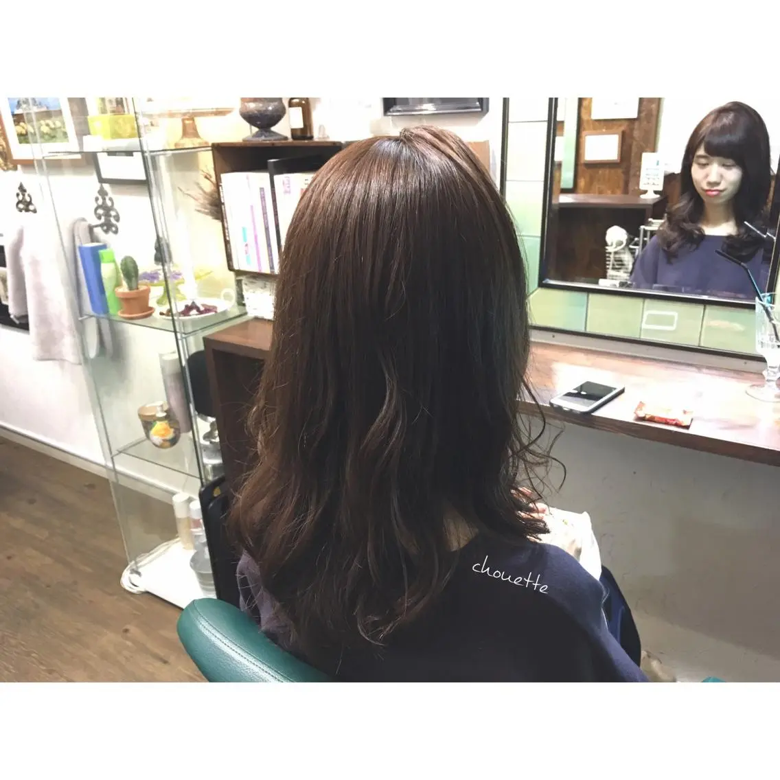 ミディアム セミロング カラー アッシュ サダハルカ |chouetteのヘアスタイル