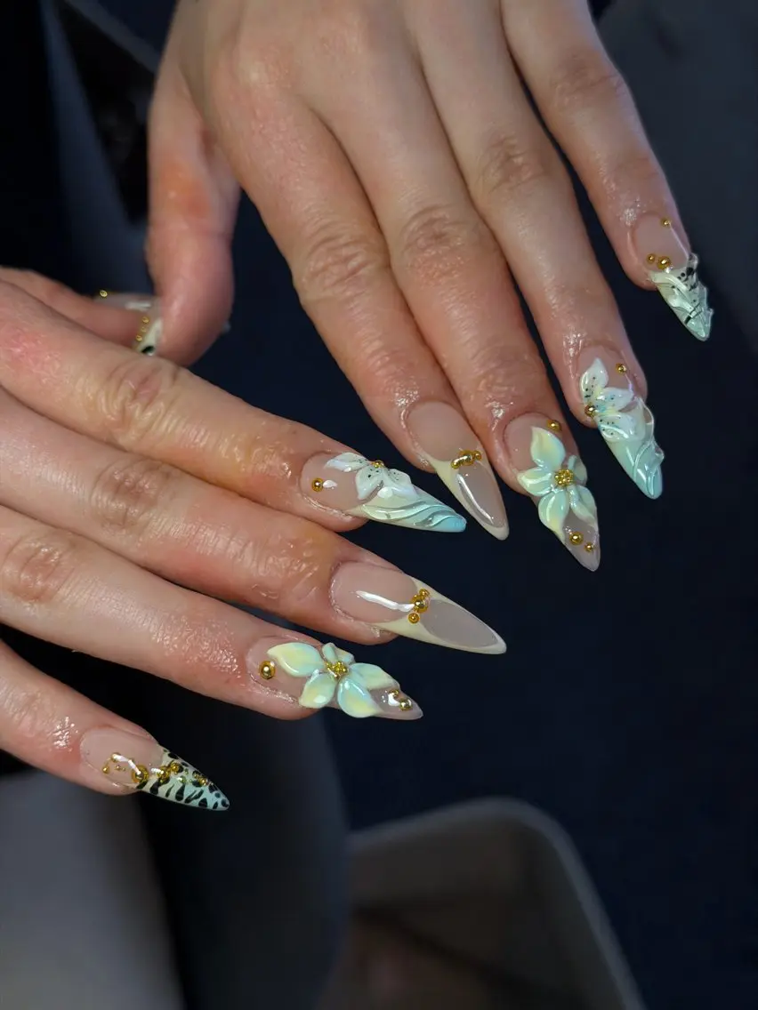 ネイル 韓国ネイル シンプルネイル ワンホンネイル ハンドネイル CoMo Nailのネイルデザイン