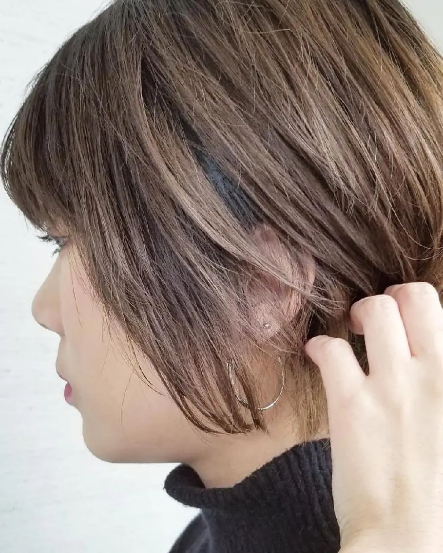 【おしゃれハイライト💕】カット+ハイライトカラー+トリートメント※値段はスタイルによって前後しますの写真