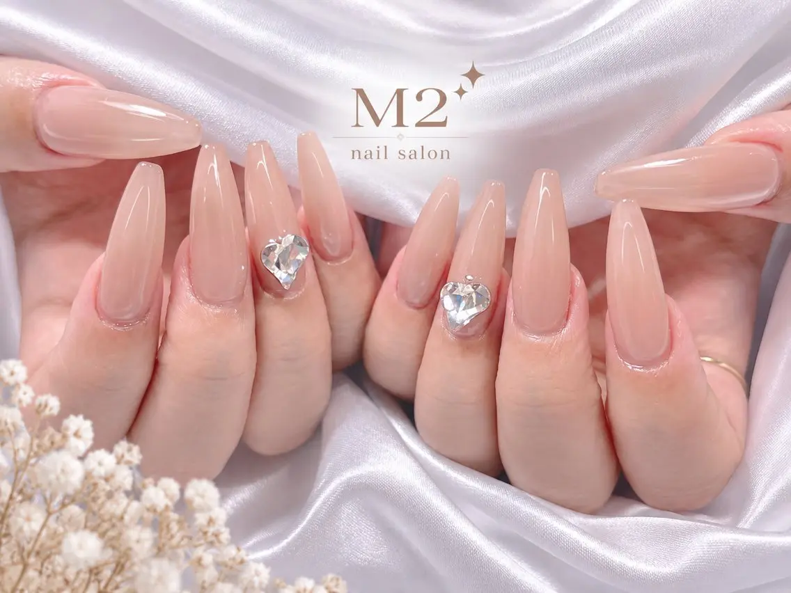 ネイル ハンドネイル 長さだし専門店 M2　rikaのネイルデザイン