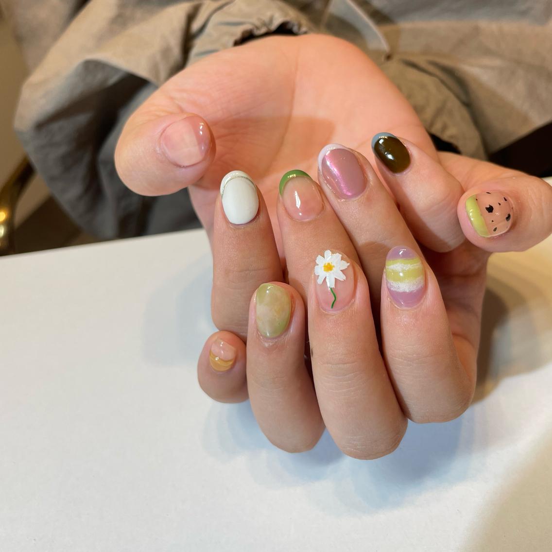 ネイル ハンドネイル Nail Salon Aleumのネイルデザイン