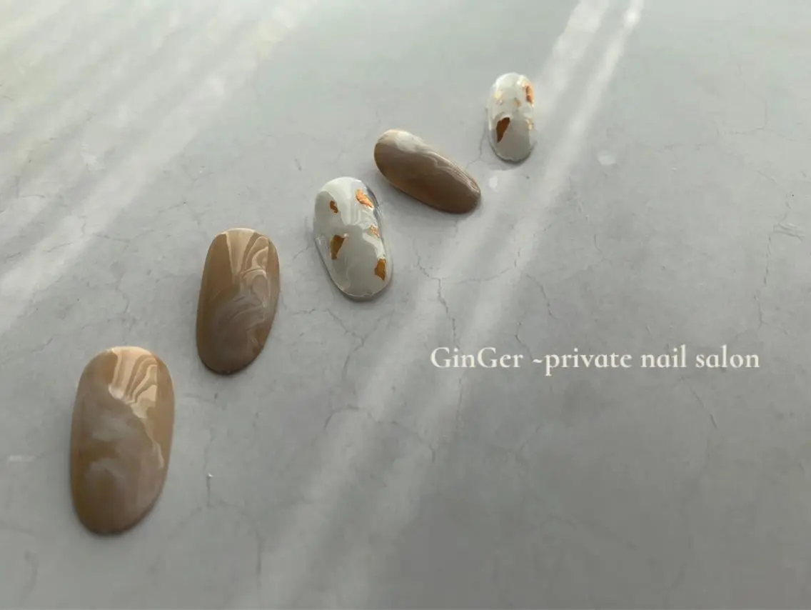 ネイル ginger nail&spaのネイルデザイン