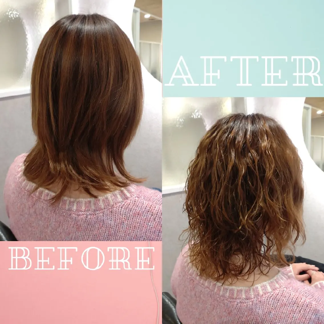 ミディアム パーマ パーマ GR【中村】🌺/ トップスタイリストのヘアスタイル