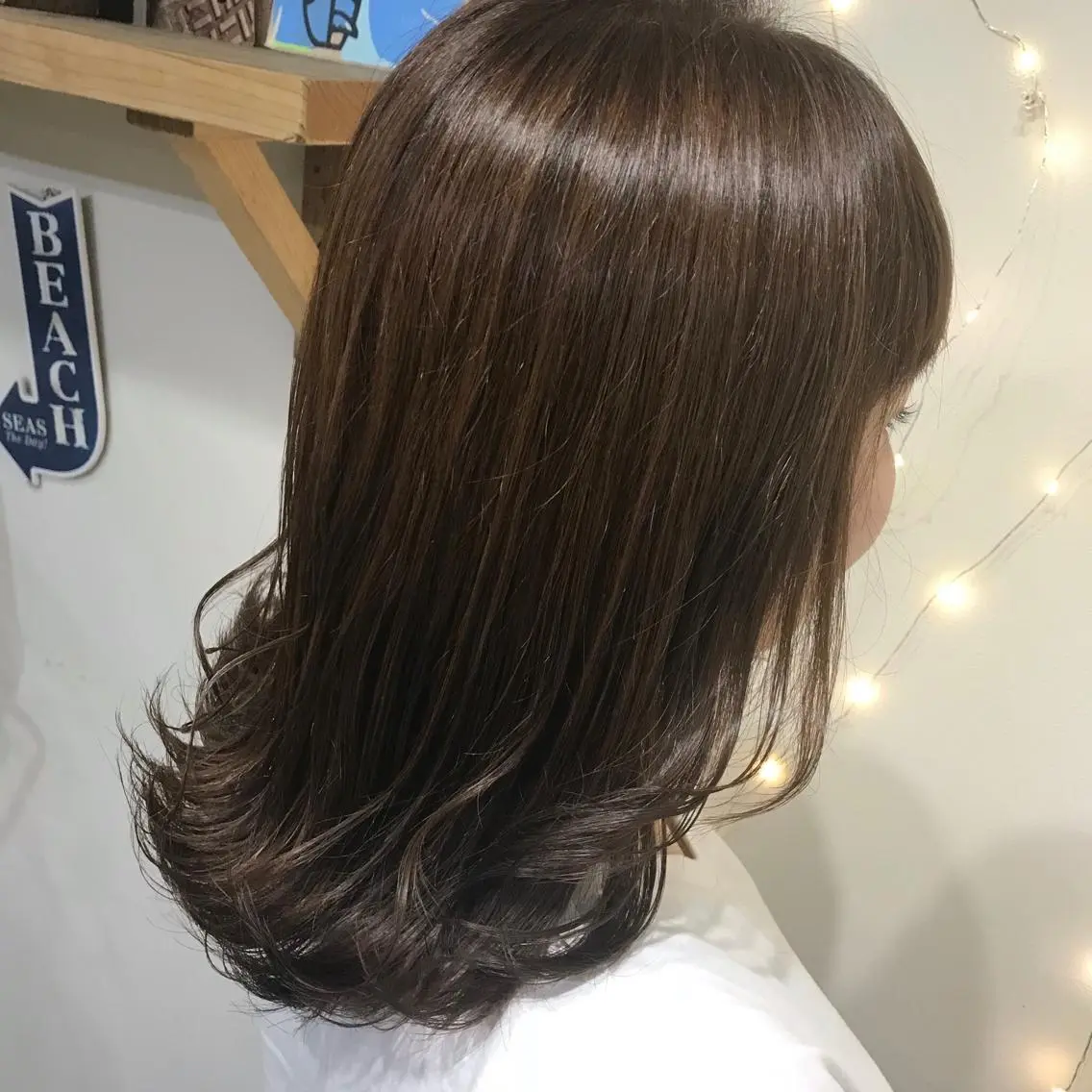 セミロング カラー 似合わせ提案サラ艶♡ 彩華のヘアスタイル