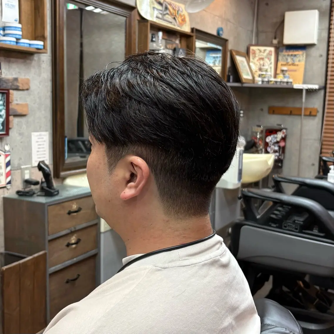 ショート 渡邊 挙児のヘアスタイル