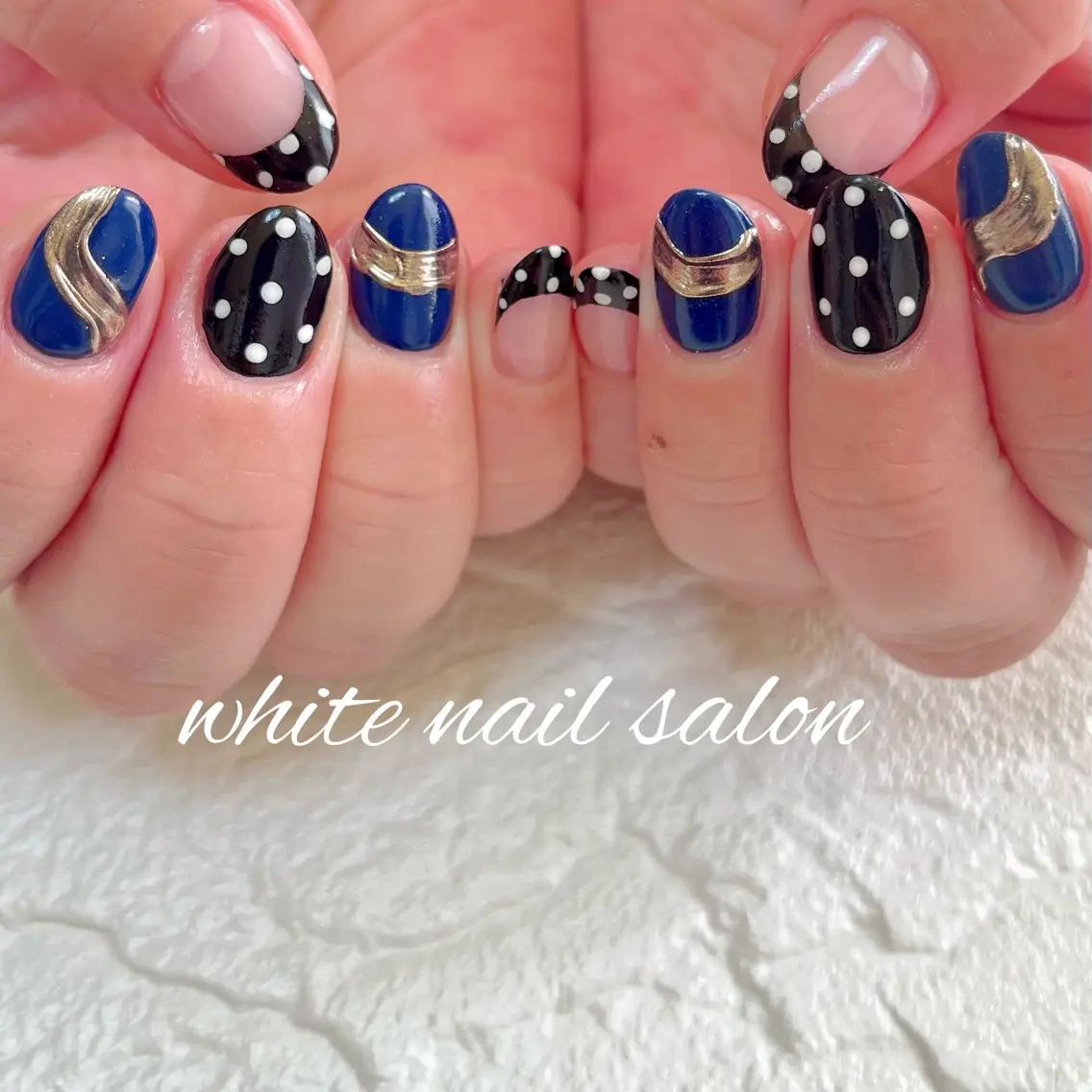 ネイル ラメ(グリッター) ハンドネイル white nail salonのネイルデザイン
