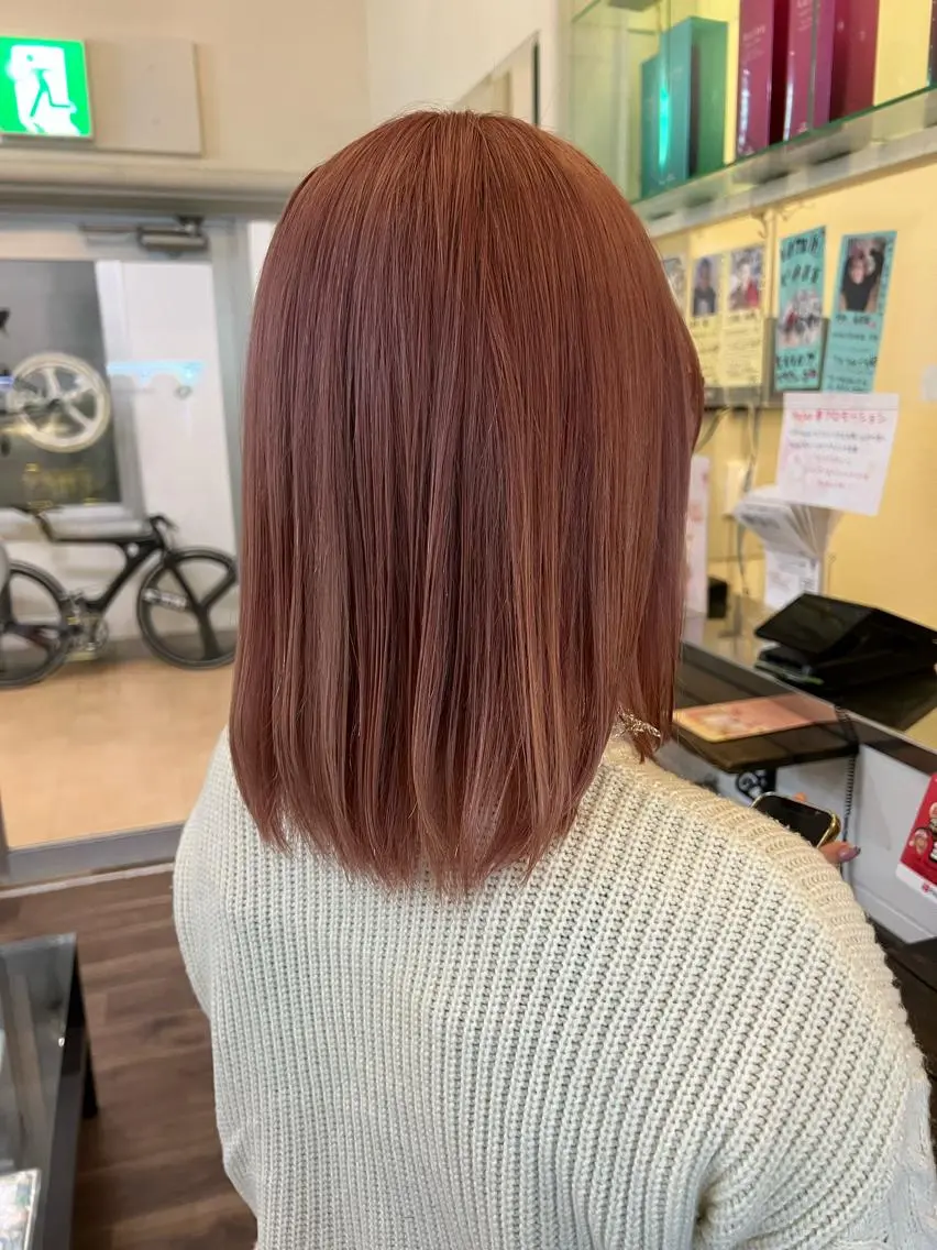ダブルカラー+うる艶トリートメント🌈の写真