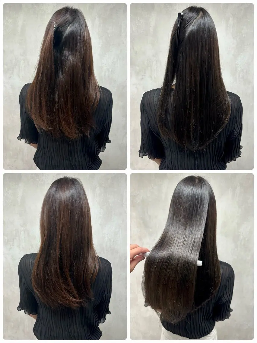 セミロング ⚠️美容室迷子⚠️ 👍👍ここに集合のヘアスタイル