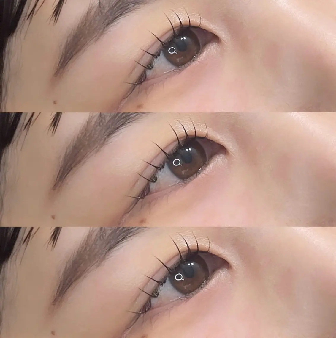 マツエク・マツパ 束感まつ毛 一重×まつ毛パーマ eyelist ✵ Itsukiの眉毛・アイブロウイメージ