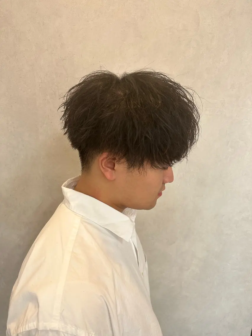 ショート メンズ TELA HAIR 副代表RIKUのヘアスタイル