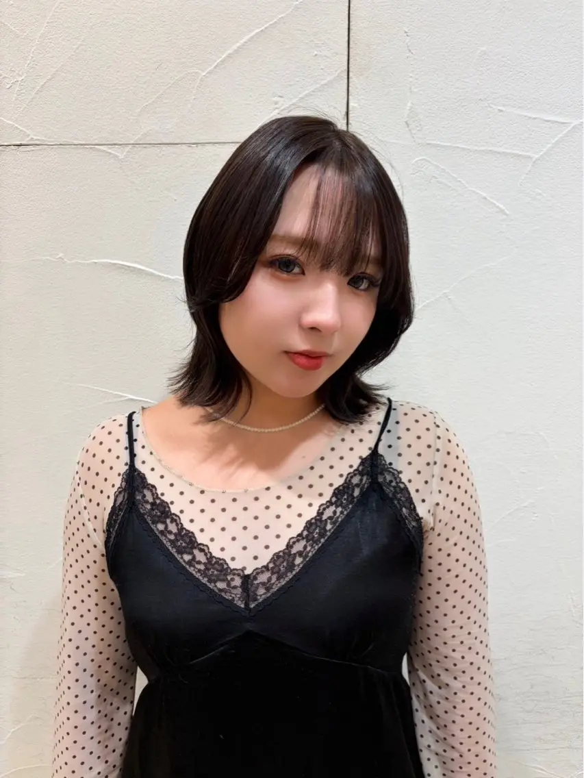 ミディアム カラー ヘアカラー Ash中目黒 Mizuki 🎀のヘアスタイル