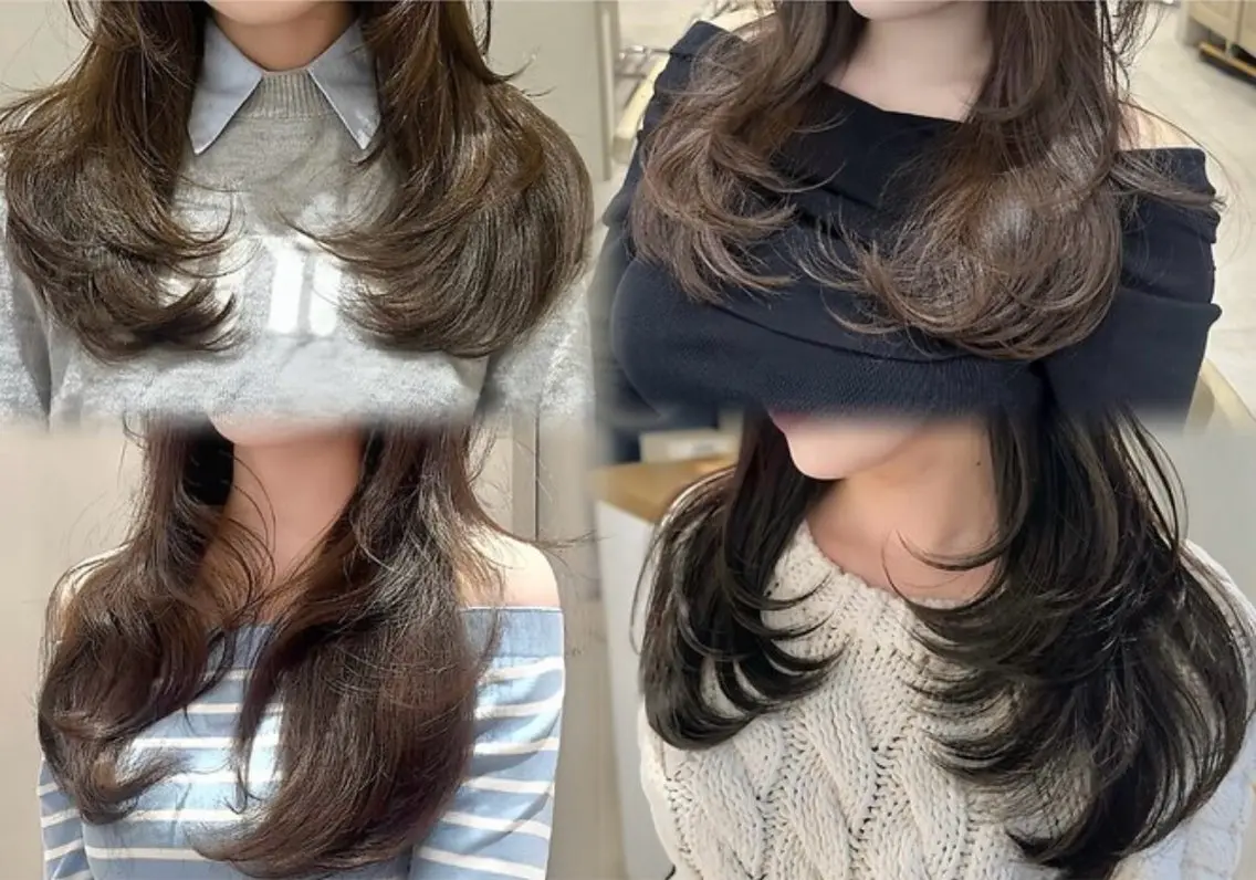 セミロング カラー Zina 梅田店 レイヤー/Miyuのヘアスタイル