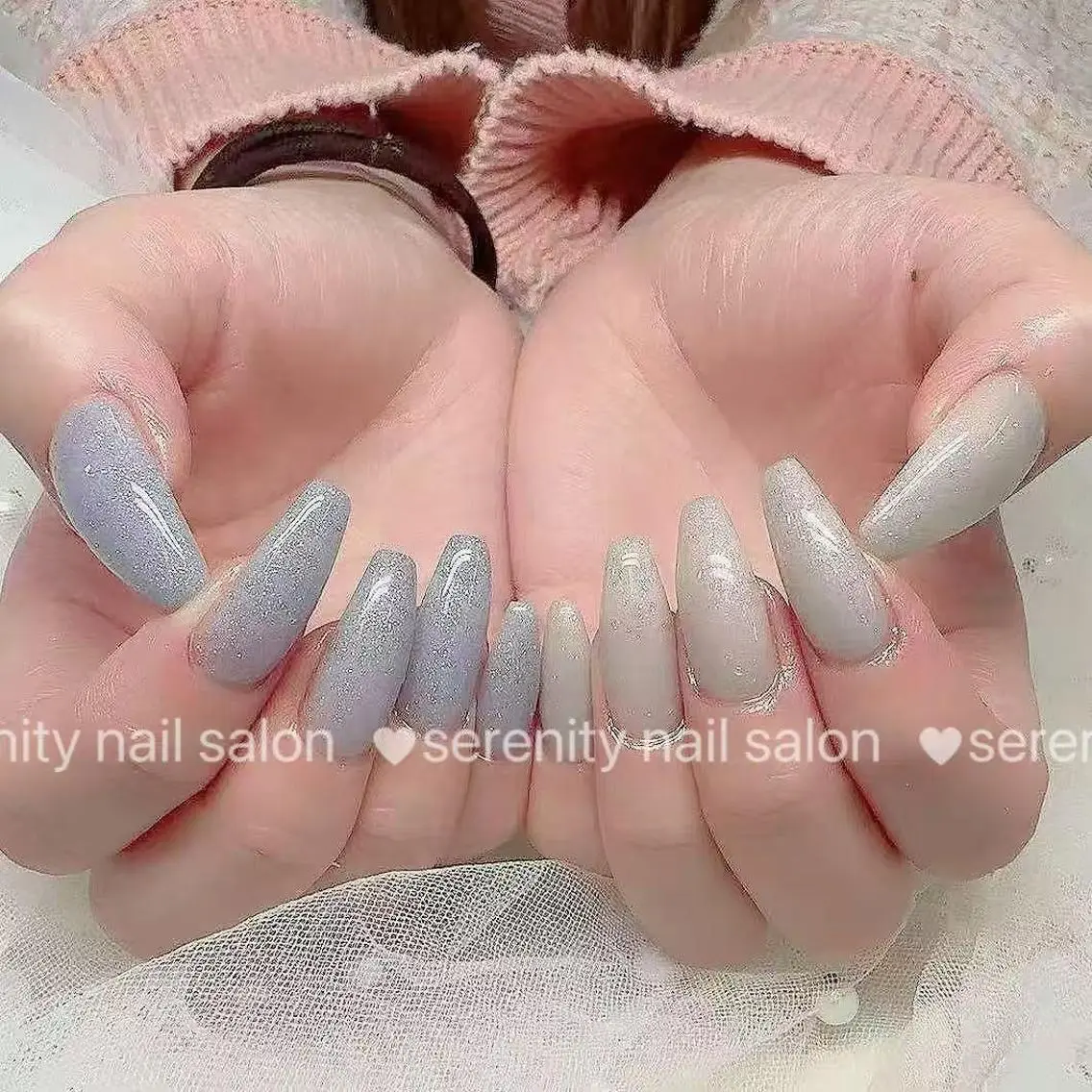 ネイル 長さ出し 持ち込み ワンホンネイル ハンドネイル ハンドケア 🌻ハサミ ✂️のネイルデザイン