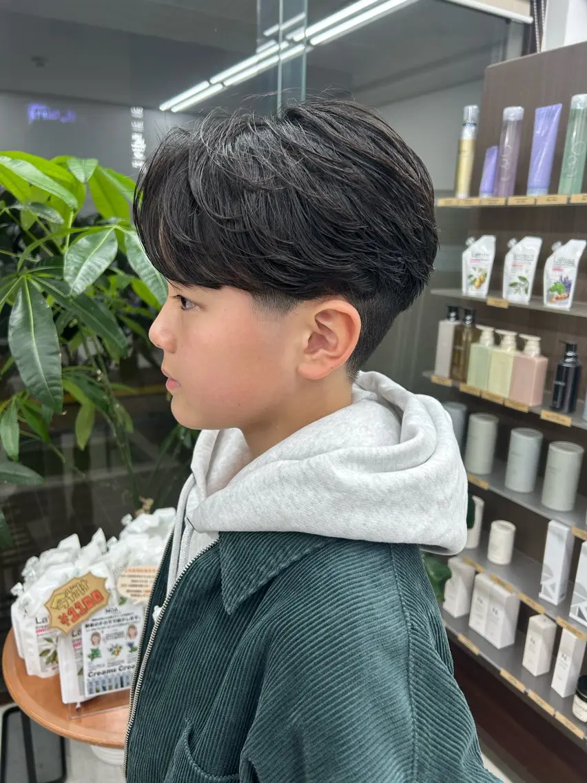 ショート パーマ メンズ フェザーパーマ メンズパーマ ニュアンスパーマ メンズパーマの達人 / タカシマダイスケのヘアスタイル
