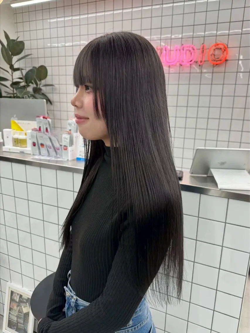ロング カラー こうが JILLSTUDIOのヘアスタイル