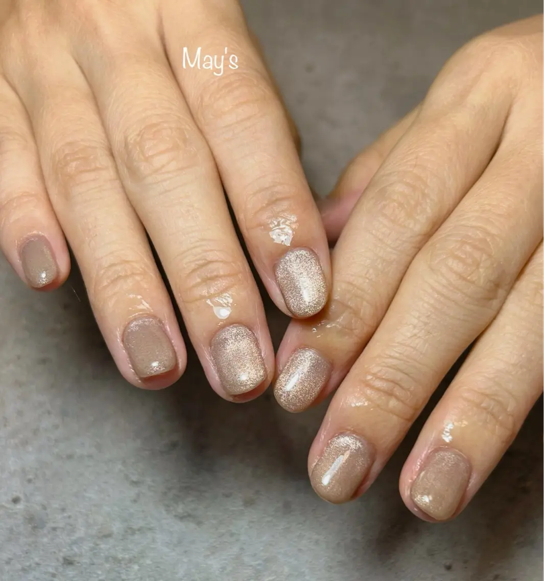 ネイル マグネットネイル nail salon May'sのネイルデザイン