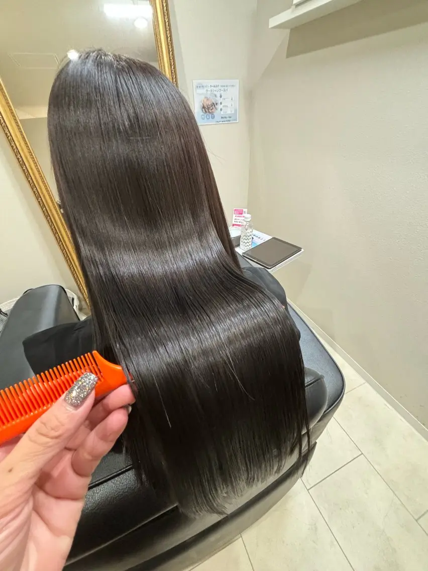 ロング カラー ヘアカラー トリートメント 髪質改善サロン🌈 fee北千住　盛田のヘアスタイル