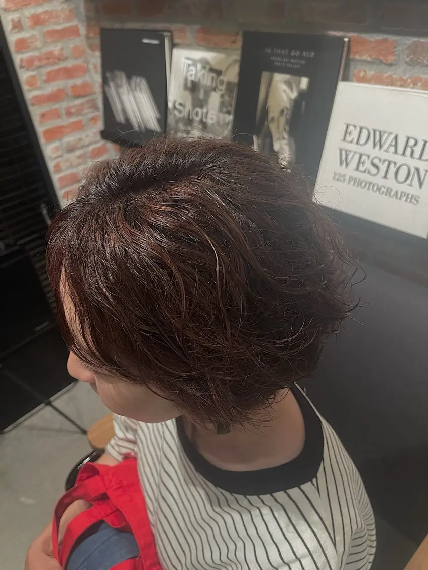 ショート カラー rin 🖤〈大宮〉のヘアスタイル