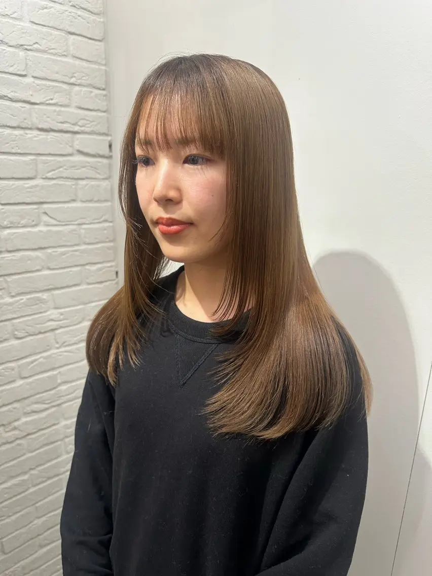 ロング レイヤーカット ‎🤍ともえ‎🤍 /レイヤーカット🧸のヘアスタイル