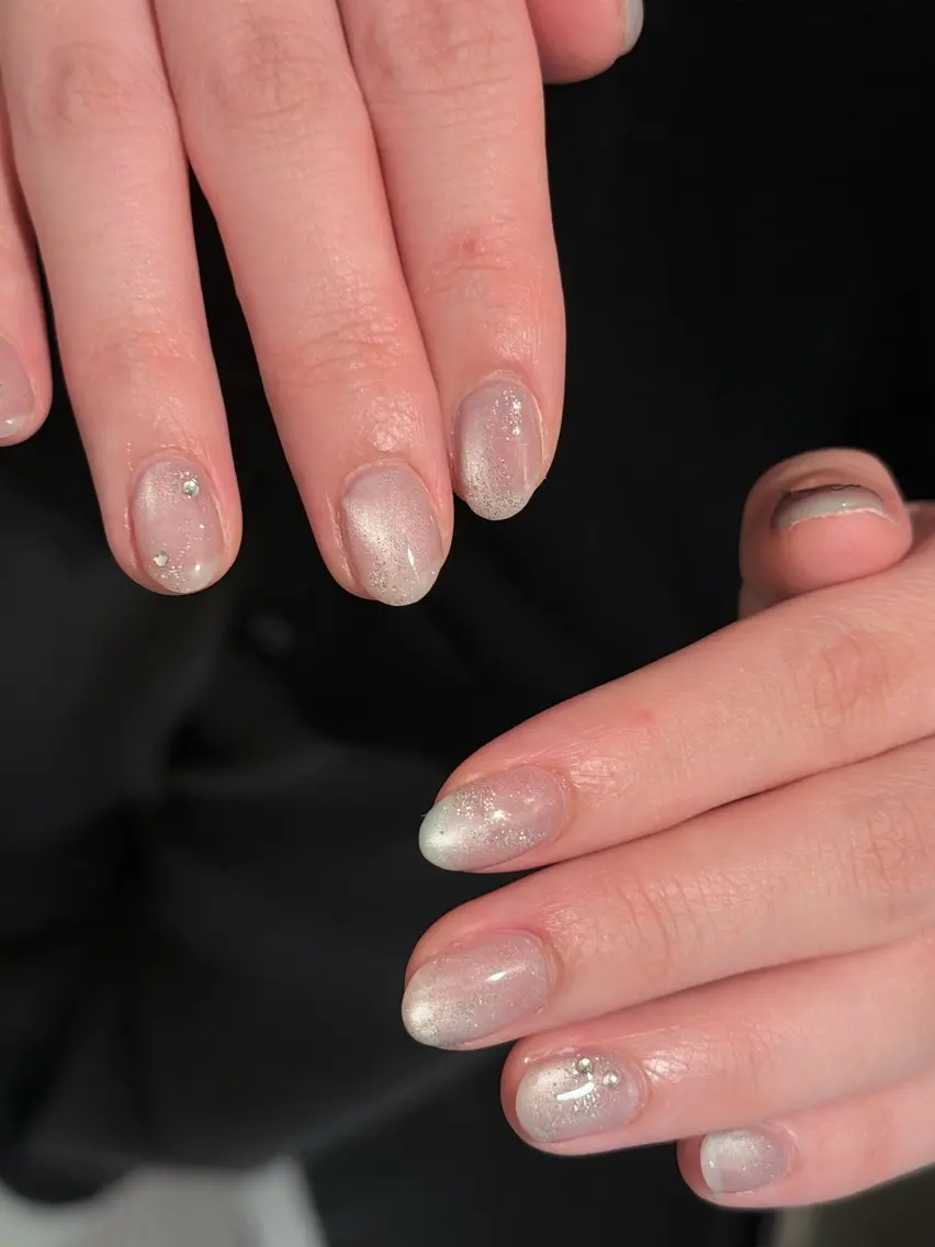 ネイル ラメ(グリッター) ストーンネイル ハンドネイル nailpark_ MITSUMEみつきのネイルデザイン