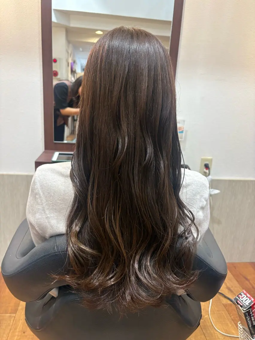 ロング MOLLA ✂️辻桃加のヘアスタイル