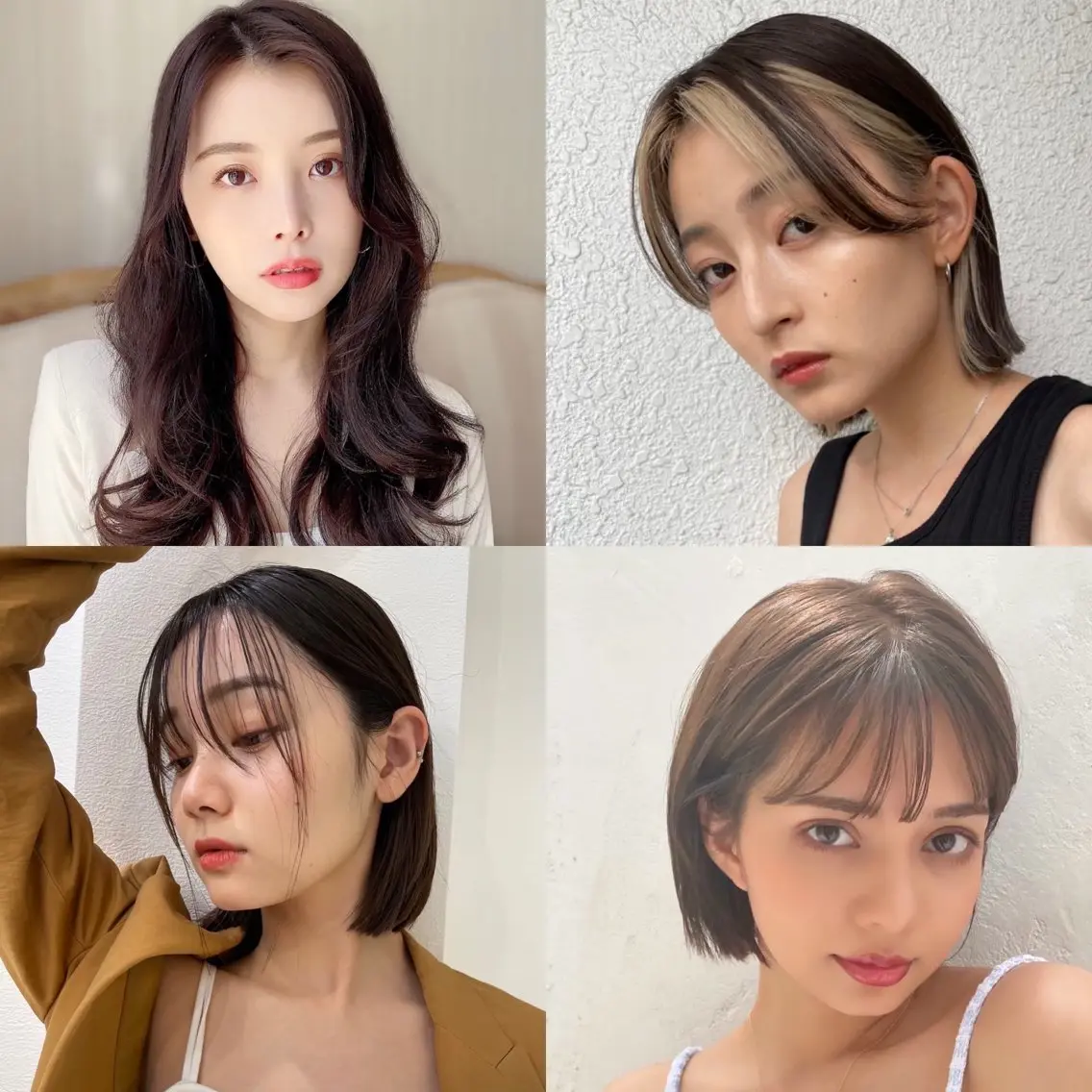 🉐超お得🉐 【メンテナンスカット】×【透明感うる艶カラー】×【髪質改善トリートメント】⚠️詳細をご確認ください⚠️の写真