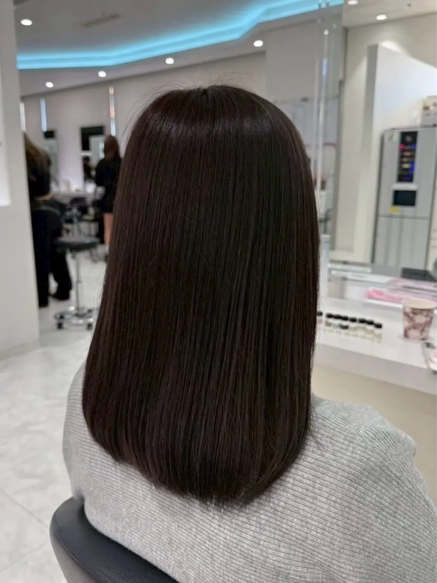 カラー 🩶韓国透明感カラー /Yayoi🩶のヘアスタイル