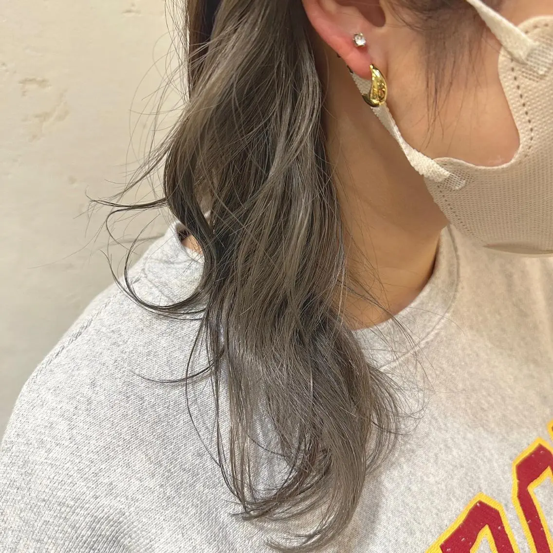 ミディアム カラー ヘアアレンジ 🇰🇷韓国スタイル レイヤー/ayanaのヘアスタイル