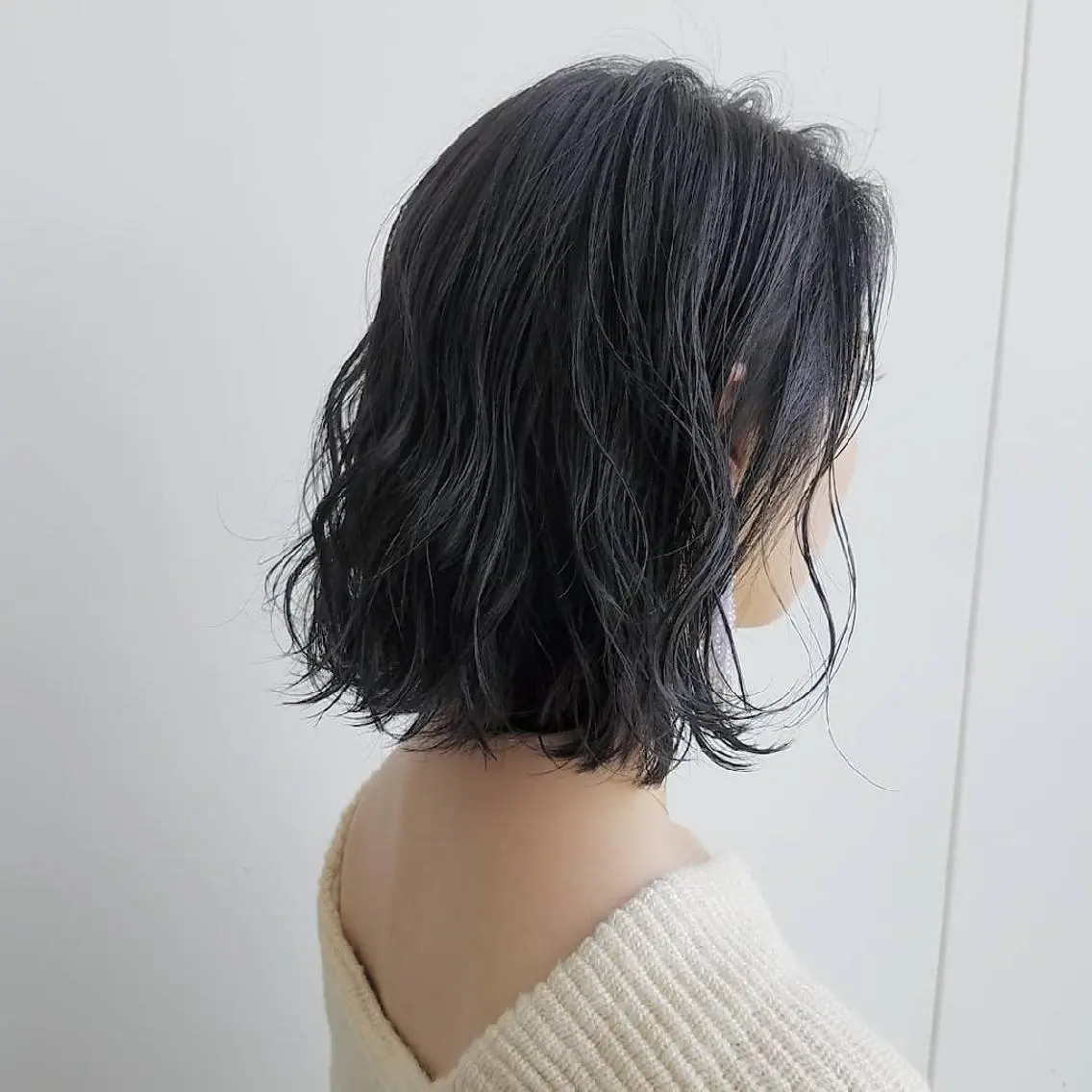 ミディアム カラー ブルーカラー ブルージュ iplus　眉毛と まつげパーマ専門店のマツエク・マツパデザイン