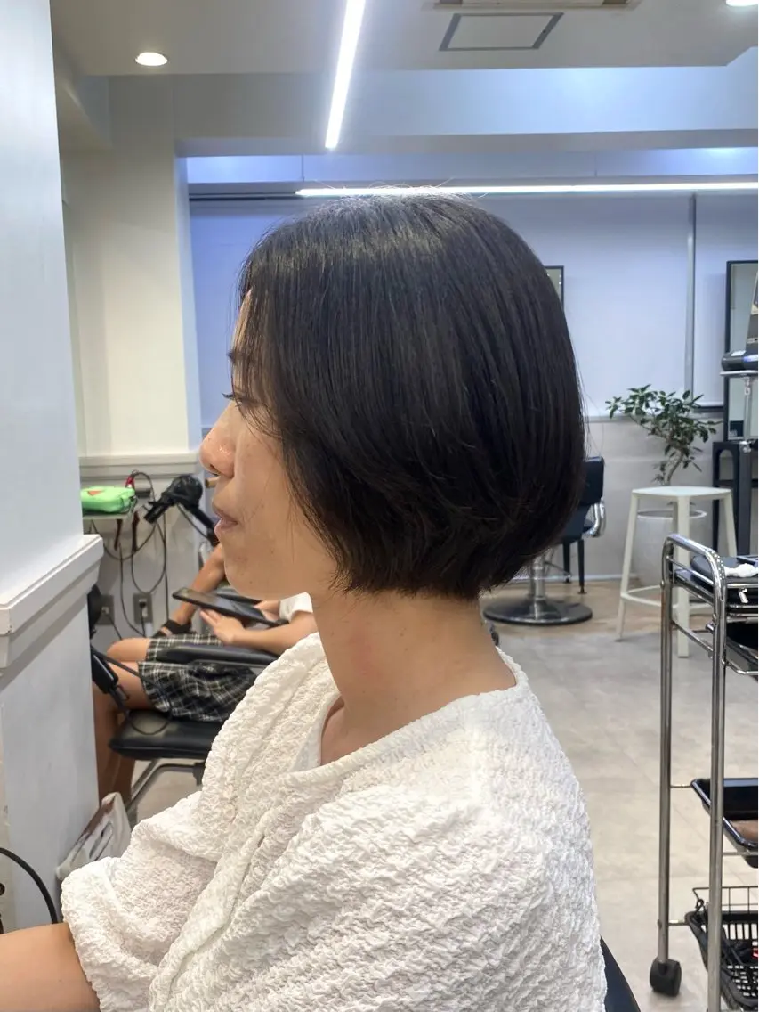 ショート sara/レイヤー /カラー【東日本橋】のヘアスタイル