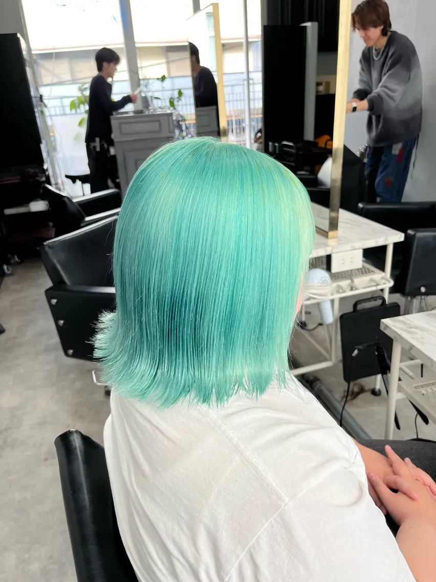 ミディアム カラー カット ヘアカラー トリートメント 🎀透明感 カラー🎀ミズキのヘアスタイル