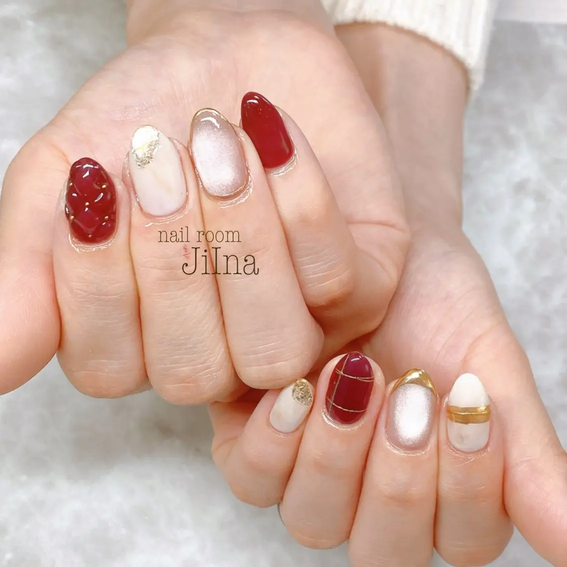ネイル 持ち込み JiIna nailのネイルデザイン
